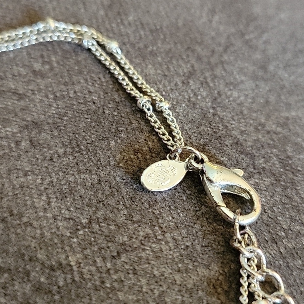 PREMIER DESIGNS Daisy Flower Charm Chain Anklet - Picture 4 of 5